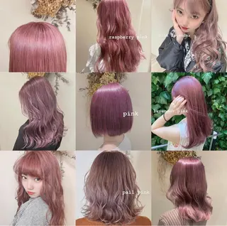 ロング カラー Blue 髪質改善 💎松藤 莉奈のヘアスタイル