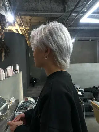 ショート カラー メンズ qulim所属・櫻井 はるなのヘアスタイル