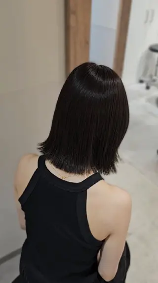 ミディアム カラー サロウィン　神戸三宮店所属・三宮No.1ブリーチ 無しカラー/杉山太貴のヘアスタイル