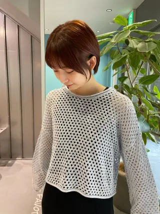 ショート 🌟満足度No.1/ 似合わせ/AYA🌟のヘアスタイル