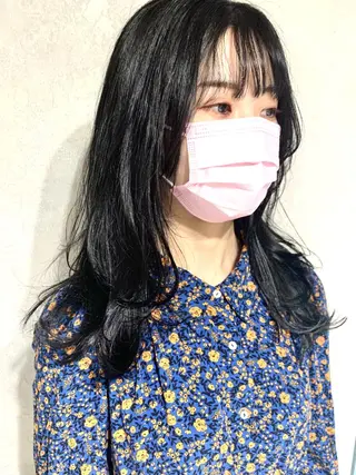 セミロング カラー 岡崎勇人/レイヤー/ 韓国/ケラチンTRのヘアスタイル