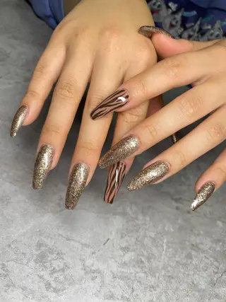 ロング ネイル chilli pepperのネイルデザイン