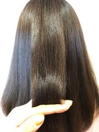 セミロング カラー 青野 文香のヘアスタイル