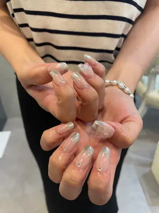 ネイル 束感まつ毛/ネイル/ LED♥KIRARAのマツエク・マツパデザイン