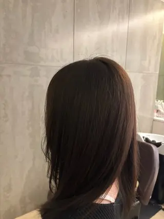 セミロング 常原 悠希のヘアスタイル