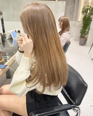 ロング カラー minami🪷 暖色カラーのヘアスタイル