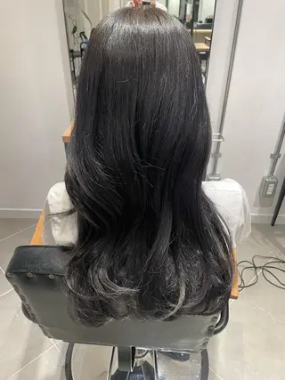 ロング カラー Cosmepot所属・戸川凜音 とがわりんねのヘアスタイル