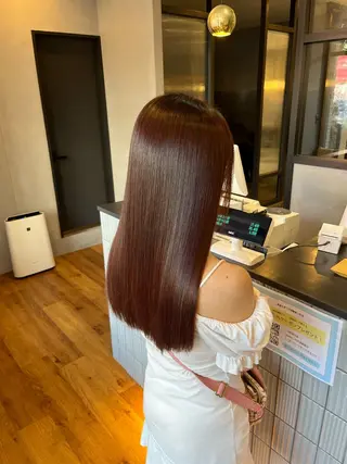 ロング カラー SALOWIN 栄３丁目店所属・福田 修平💎 髪質改善/美髪矯正のヘアスタイル