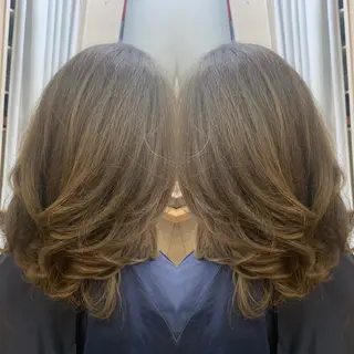 ミディアム yuri🌼 NUMBER 天王寺のヘアスタイル