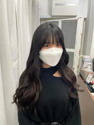 ロング カラー ヘアアレンジ リピート指名no.1 /ruiのヘアスタイル