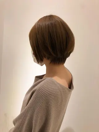 ショート Gardenhair 小笠原篤矢ショートのヘアスタイル