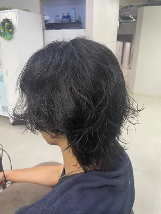 ミディアム 🫧メンズ・韓国風 カット🫧　mioのヘアスタイル
