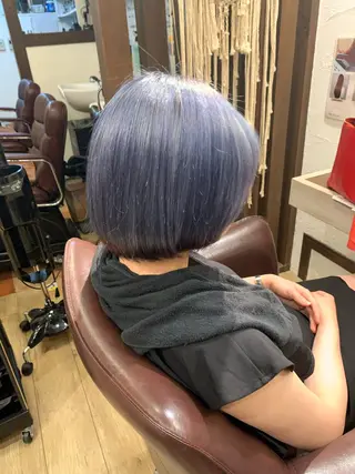 ショート カラー 長瀬 遥姫のヘアスタイル