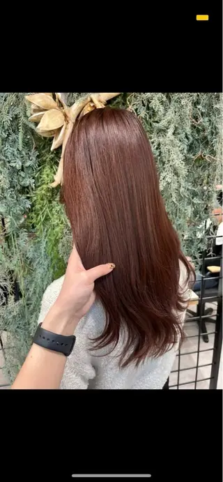 セミロング ハイトーン/レイヤー /メンズパーマのヘアスタイル