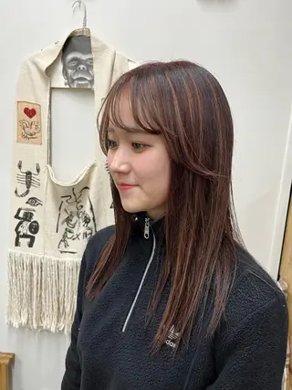 カラー NIU hairsalon所属・大矢 和可子のヘアスタイル