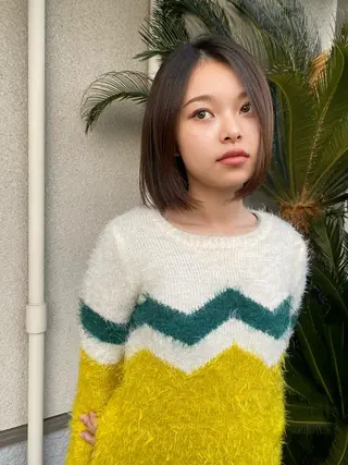 ショート 桑原 菜摘のヘアスタイル