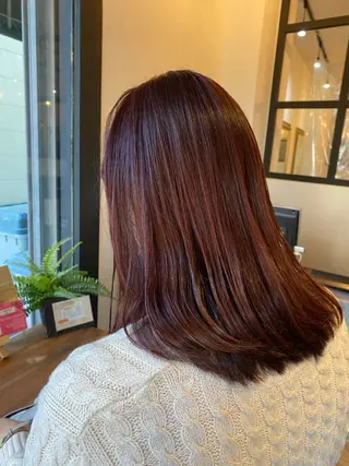 ミディアム カラー 🌟カットモデル 募集中🌟りかのヘアスタイル