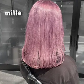 セミロング カラー 透明感カラー/パーマ 🌀アオノのヘアスタイル