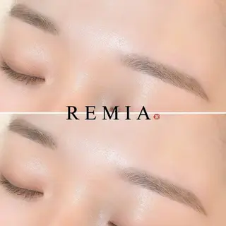 アイブロウ REMIA 横須賀中央所属・REMIA横須賀中央 翁川なぎさのマツエク・マツパデザイン