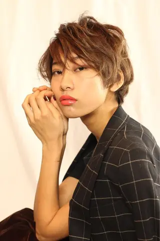 ショート レイヤーカット特化 🌻GOTOのヘアスタイル