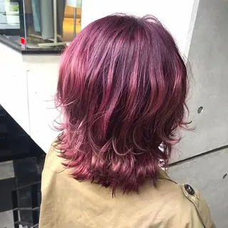 ミディアム パーマ特化美容師 mikuのヘアスタイル