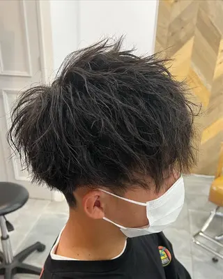 ショート パーマ メンズ SHIAN立川　及川 17時〜限定のヘアスタイル