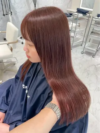 ロング カラー ParveMix🎀 稲垣詞葉のヘアスタイル