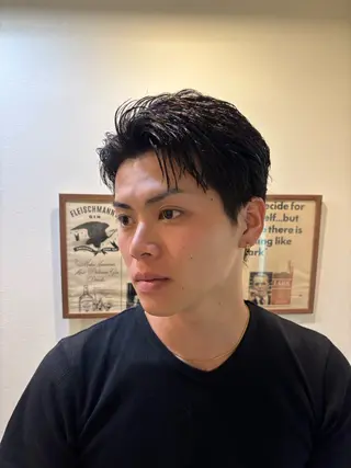 ショート メンズ Maison for men 心斎橋店所属・メンズパーマ/カット 山口健太郎のヘアスタイル