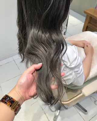 セミロング カラー レイヤー/お顔まわり 暖色カラー🍑Amiのその他イメージ