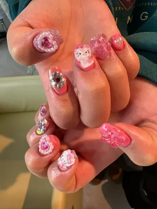 ネイル AOI✩⡱ y2kネイルのネイルデザイン