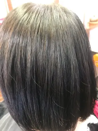 ミディアム パーマ 桧山 真のヘアスタイル