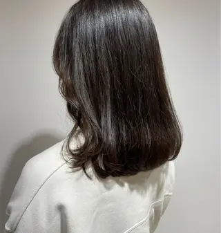セミロング カラー chiharu ボブ/レイヤーのヘアスタイル
