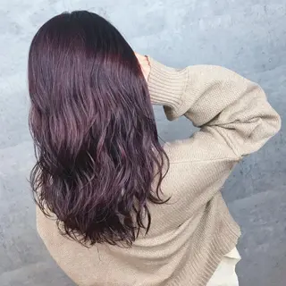 セミロング カラー アンダーバーホワイト_WHITE所属・_WHITE芝本 賢吾【天王寺店】のヘアスタイル