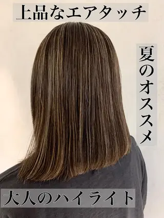 ミディアム J所属・市村 正義のヘアスタイル