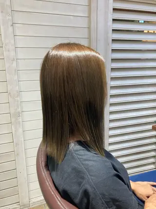 ミディアム カラー 🫧ゆうき🪽 髪質改善/ハイライトのヘアスタイル