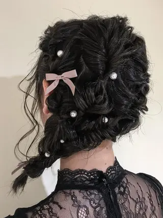 ヘアアレンジ .. meiのヘアスタイル