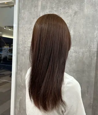 カラー 安藤 ひなたのヘアスタイル
