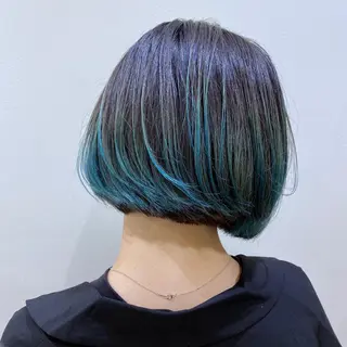 ショート カラー 北花田美容師🍃村尾 光太/むらのヘアスタイル