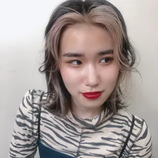 ミディアム カラー 🇰🇷カルマパーマ kaito🇰🇷のヘアスタイル