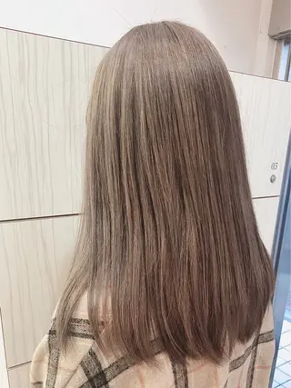 セミロング カラー 🌻デジパモデル募集 🌻Yunaのヘアスタイル