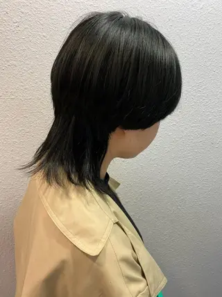 セミロング ベリショディレクター 小野 健太郎のヘアスタイル