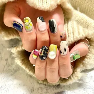 ネイル Nails VINATI所属・ササキスズナ Jr.ネイリストのネイルデザイン