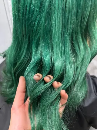 ミディアム 🌐NATSUMI 🌐【寒色カラー】のヘアスタイル