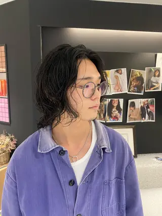 ミディアム 🌈メンズトレンド支 持率No.1/蓮🌈のヘアスタイル