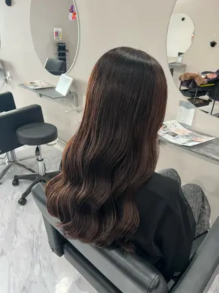 ロング 🫐ブルーラベンダー 髪質改善🫐/MEIのヘアスタイル