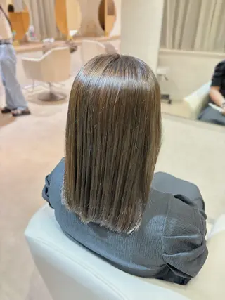 ミディアム カラー Color Couture所属・大宮/透明感カラー/ yuzuki🌙のヘアスタイル