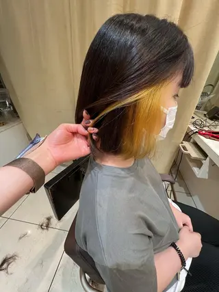 ショート カラー はだゆうき @hadadan08のヘアスタイル