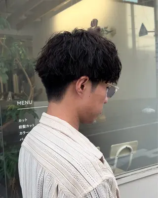 パーマ 土田 愛友のヘアスタイル