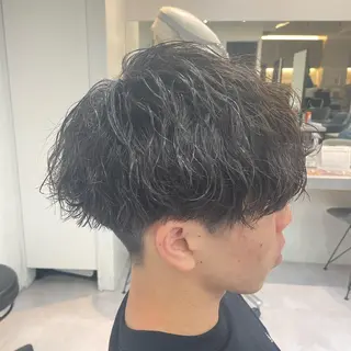 ショート 髪質改善× ハイライト溝江のヘアスタイル