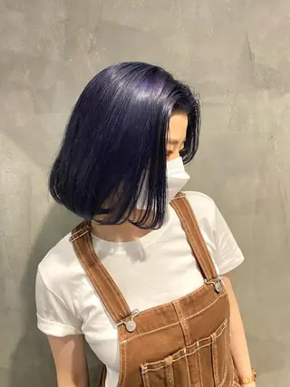 カラー Mahoメンズヘア 🦋デザインカラーのヘアスタイル